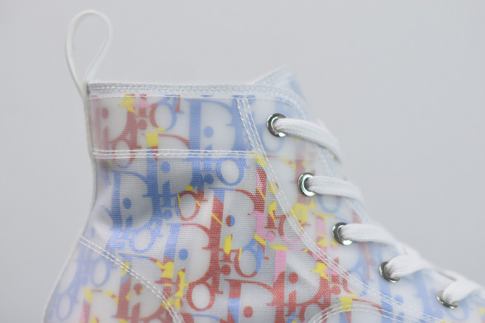 DR B23 OBLIQUE HIGH TOP SNEAKER“CD Ghosting”