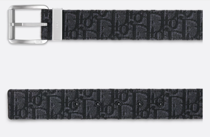 D*or oblique jacquard belt