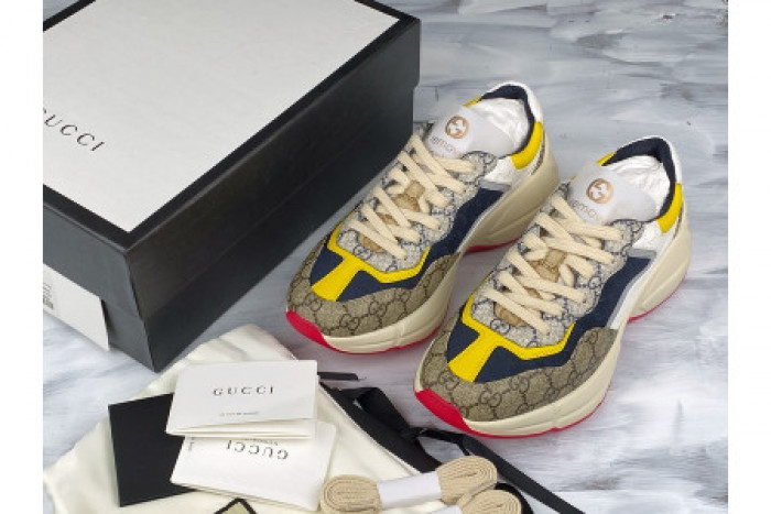 G*u*i rhyton vintage trainer sneaker 619891 99wf0 4370