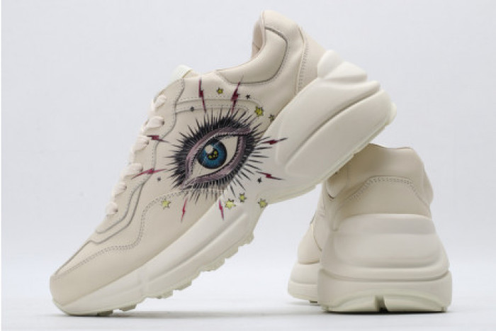 G*u*i rhyton leather sneaker