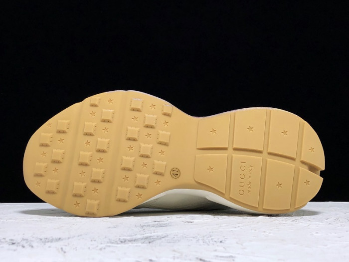 G*u*i rhyton leather sneaker with tigers 576050 drw00 9014