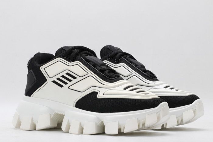 PRAD CLOUDBUST THUNDER KNIT WHITE AND BLACK