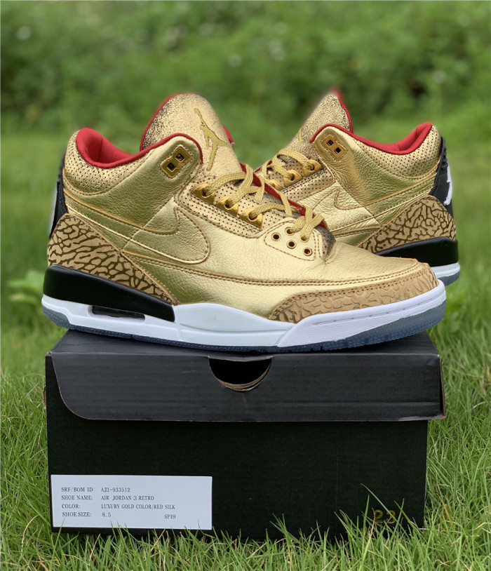 Air Jordan 3 JTH “Gold Oscars” AJ3-933512
