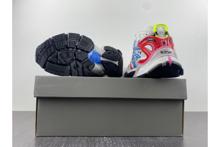 BALCIA Runner White Red Blue